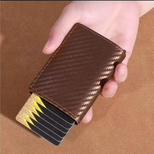 Mekanizmalı Kartlıklı Erkek Cüzdan