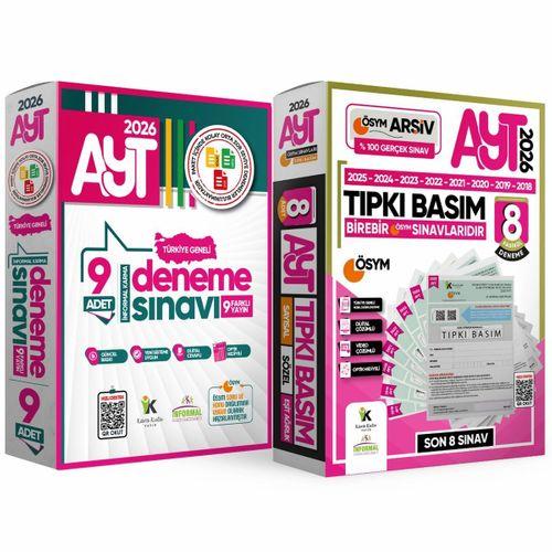 2026 YKS-AYT Ösym Çıkmış Soru 8li Tıpkı Basım ve Kurumsal 9lu Özgün Paket Deneme Türkiye Geneli