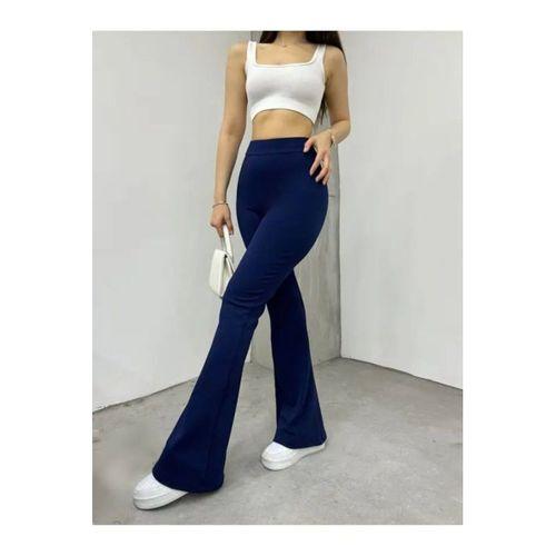 Kadın Yüksek Bel Ispanyol Paça Tayt