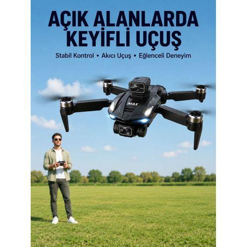 Havadan Çekim İçin Çift Kameralı Kompakt Ve Kolay Taşınabilir Drone