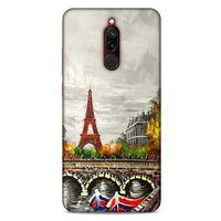 Cityx (28) Xiaomi Redmi 8 Kılıf Silikon Kapak Desenli