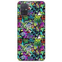 Graffitix (1) Desenli Silikon Kapak Samsung Galaxy A71 Kılıf