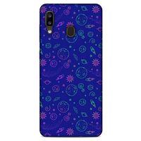 Samsung Galaxy A20 Kılıf Spacex (36) Glitter Kılıf