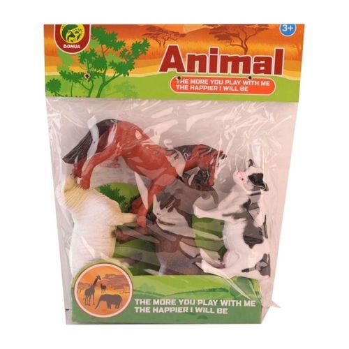 BMA-14 PVC PAKETTE DÖRTLÜ ÇİFTLİK HAYVANLARI -KİD