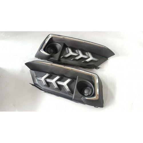 Honda Civic Uyumlu Fc5 2019+ Ön Sis Ledi Makyajlı Kasa Ağaç Model Hareketli