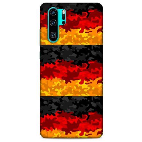 Huawei P30 Pro Kılıf Almanya (11) Tam Koruma Bayrak