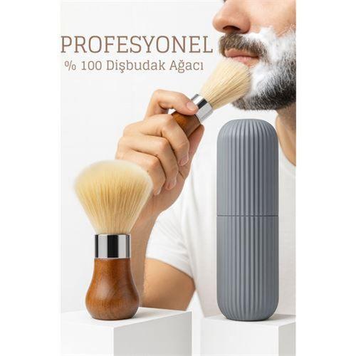 Diş Budak Ağacı Tıraş Fırçası + Iglesias Seyahat Kutusu Seti 715329
