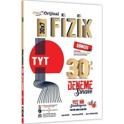 TYT Fizik 30 lu Deneme Sınavı Orijinal Mikro