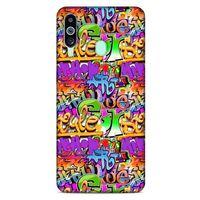 Graffitix (14) Desenli Silikon Kapak Samsung Galaxy M40 Kılıf