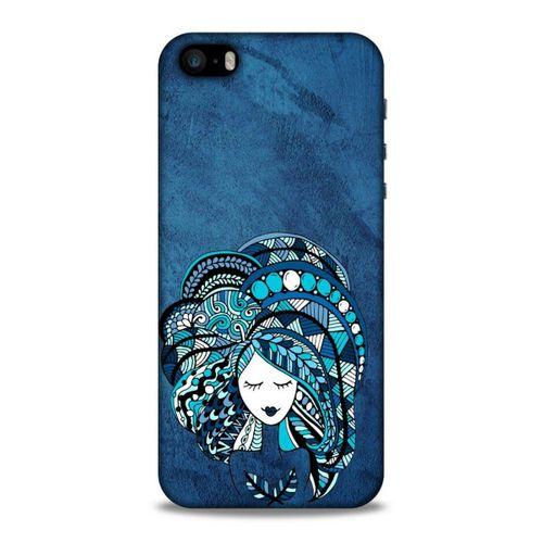 Lopard Apple iPhone SE Uyumlu Kılıf Sürreal Yüzler ♀ (35) Fit Design Kılıf Baskılı