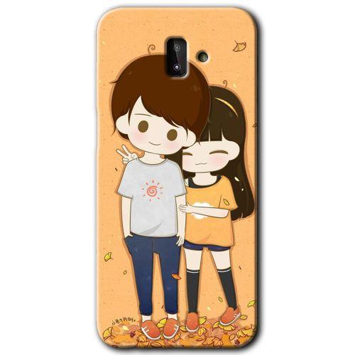 Galaxy J6 Plus Kılıf HD Desen Baskılı Arka Kapak - Şıpsevdi Çift