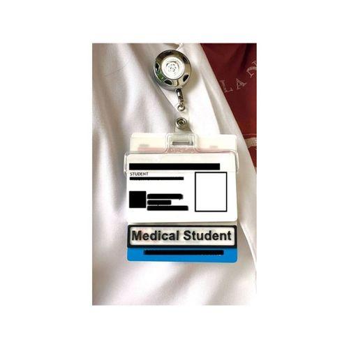 Tıp Öğrencisi Rozeti 3D Baskı (Bu ürün Sadece Plastik parçadır - Almadan Önce Soru Sorabilirsiniz)