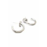 Çivi Küpe - Gümüş