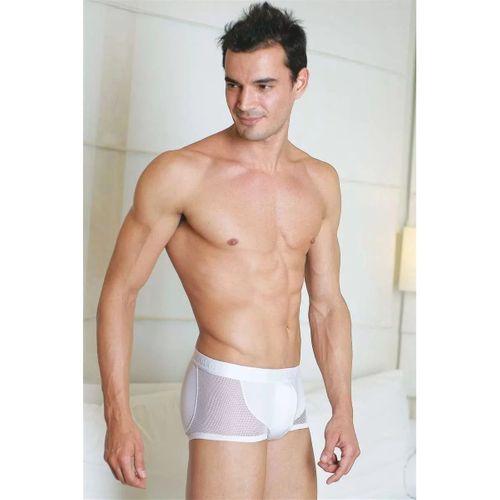 Erkek Modal Yan Fileli Kısa Paça Boxer