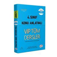 4. Sınıf VİP Tüm Dersler Konu Anlatımlı Editör Yayınları
