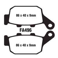 HONDA Honda Arka Disk Balata Fa496 A Nc 700-750 Xl600-650-700-Cbr250-Cbr500R-Xrv750-Suzuki İnazuma Gv250 F