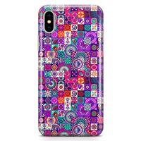 Apple iPhone XS Max Kılıf Mexican Vintage Arka Kapak Koruma Desenli Full Koruyucu