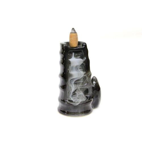 Seramik Dekoratif Geri Akışlı Tütsülük