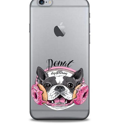 Zoologix (18) Apple Iphone 6 Plus Şeffaf Kılıf Silikon Desenli