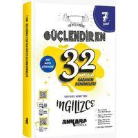 7. Sınıf İngilizce Güçlendiren 32 Haftalık Kazanım Denemeleri Ankara Yayıncılık