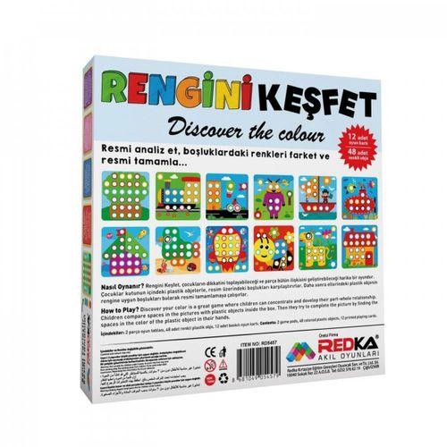 Kumtoys Rengini Keşfet Dikkat ve Kavrama Oyunu