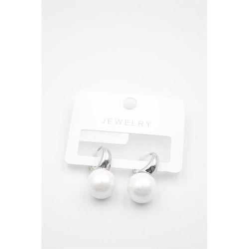 İncili Küpe - Gümüş