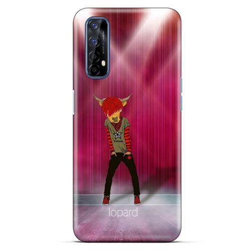 Oppo Realme 7 Kılıf FunnyMaX (27) Tasarımlı Kılıf Fuşya