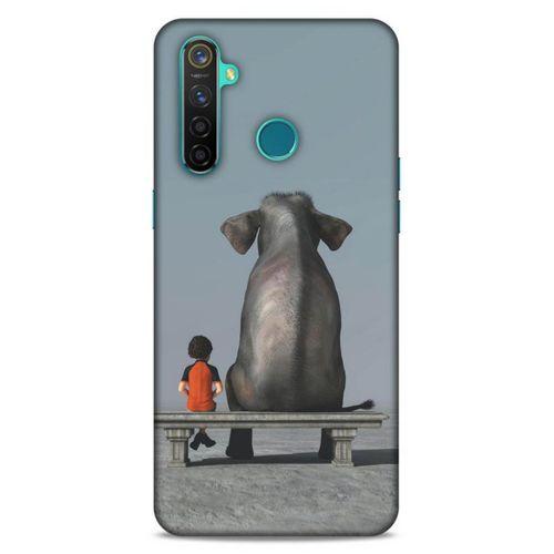 Lopard Oppo Realme 5 Pro Uyumlu Kılıf Manipülasyon ☻ (38) Neo Hybrid Kılıf Desenli