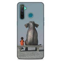 Lopard Oppo Realme 5 Pro Uyumlu Kılıf Manipülasyon ☻ (38) Neo Hybrid Kılıf Desenli