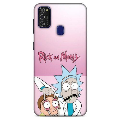 Samsung Galaxy M21 Uyumlu Kılıf Rick And Morty (14) Lansman Kılıf Scary Terry