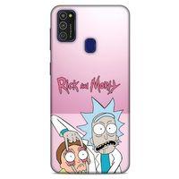 Samsung Galaxy M21 Uyumlu Kılıf Rick And Morty (14) Lansman Kılıf Scary Terry
