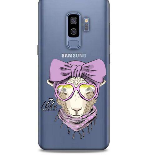 Zoologix (53) Samsung Galaxy S9 Plus Şeffaf Kılıf Silikon Desenli