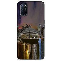 Oppo A72 Kılıf Dünya Mimarisi (49) Ultra Silikon Kılıf Apple Marina Bay