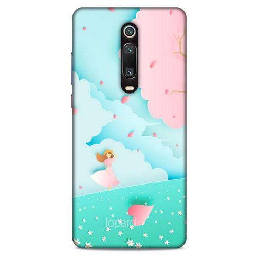Xiaomi Redmi K20 Pro Kılıf Pastel Renkler (45) Liquid Air Kılıf Mavi Toz Pembe