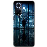 Huawei Nova 9 Kılıf HD Desen Baskılı Arka Kapak+Temperli Cam - Şehir Manzarası