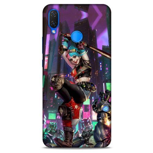Huawei Psmart 2019 Uyumlu Kılıf Harley Quinn (29) Arka Koruma Kılıfı Koyu haki
