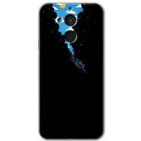 General Mobile GM 8 Kılıf HD Desen Baskılı Arka Kapak - Derinlere Yolculuk