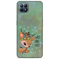 Animax Kızılderili Geyik Huawei P40 Lite Kılıf Desenli Silikon