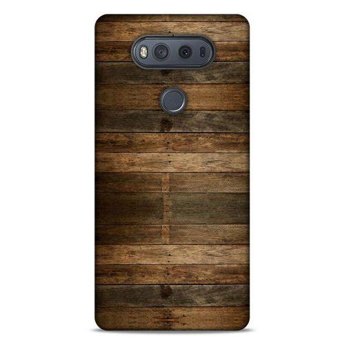 Lopard LG K61 Uyumlu Kılıf Wood'X (19) Kılıfları Baskılı