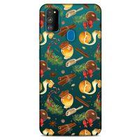 Frutix Portakal 01 Samsung Galaxy M30s Kılıf Desenli Silikon
