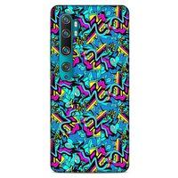 Graffitix (30) Desenli Silikon Kapak Xiaomi Mi Note 10 Kılıf