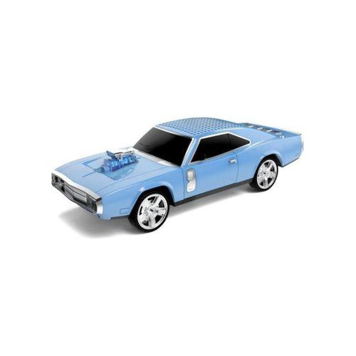 Kablosuz Hoparlör Bluetooth 1968 Retro Ride Araba Hoparlör ve FM Radyo USB SD AUX Girişli WS-1968 Mavi