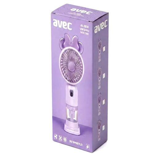 Avec Şarjlı Mini Fan Su Spreyli Av-F830 Soğutucu