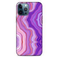 Mermer Desenli (46) Tema Core Armor Kılıf Lavanta Apple iPhone 12 Pro Max Kılıf