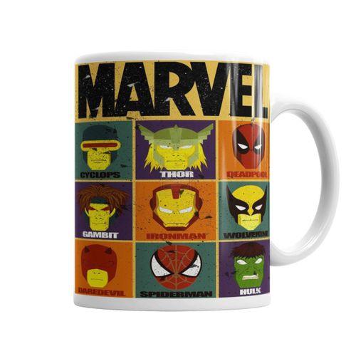Marvel Spiderman İron Man Kupa Bardak Porselen