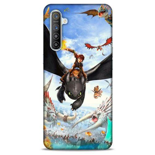 Oppo Realme XT Kılıf Dragons (32) Soft Silikon Kılıf Ejderhanı Nasıl Eğitirsin