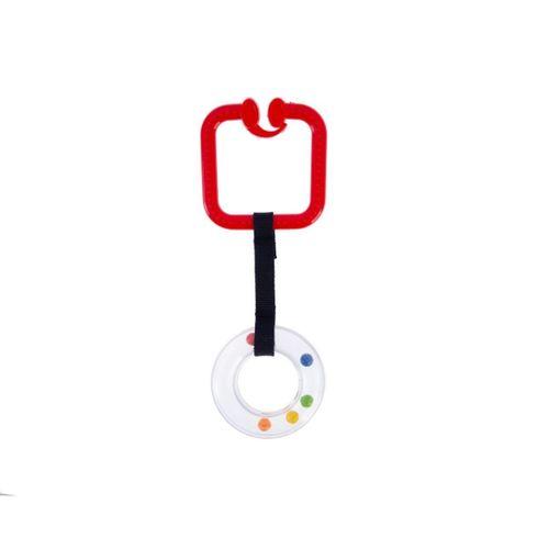 BabyJem Çıngıraklı Puset Halkası 877 Kırmızı