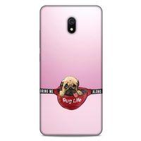 Xiaomi Redmi 8A Kılıf Köpek Kıyafetleri (5) Koruma Kabı Yavru Pug Çanta