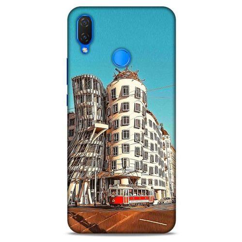 Huawei Psmart 2019 Kılıf Dünya Mimarisi (35) Fit Design Kılıf The Dancing House Çekya