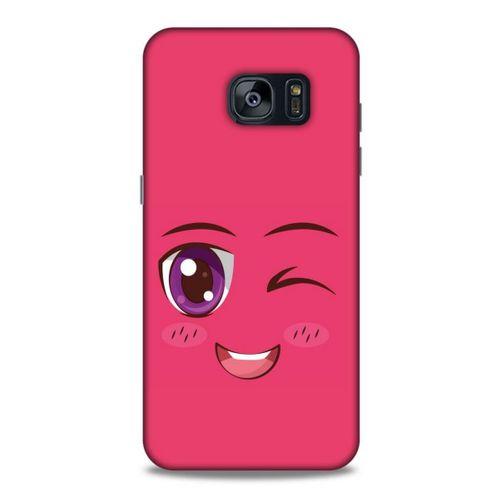 Emojix (57) Samsung Galaxy S7 Edge Kılıf Silikon Kapak Desenli
